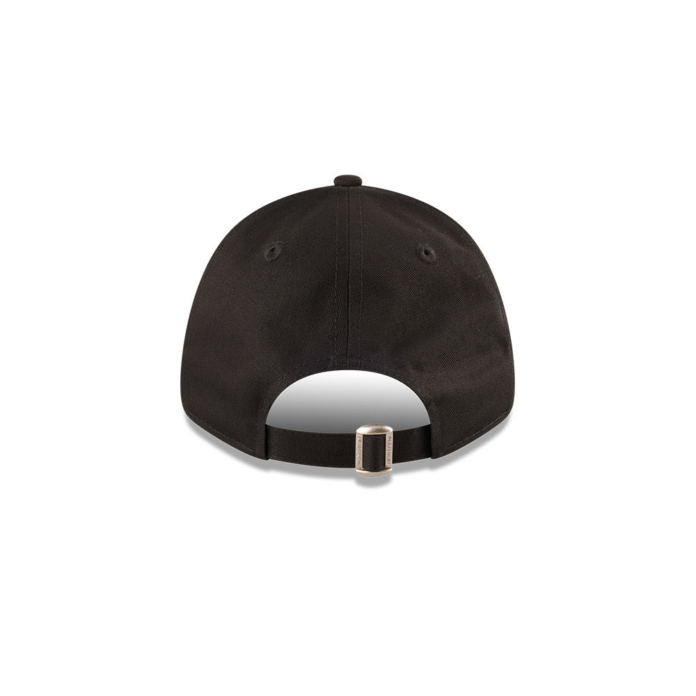 Richmond Tigers Youth Hat - AFL 2025 Badged Black OTC 9Forty Kids Strapback Cap - New Era